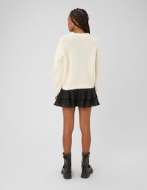 Pull col rond premium