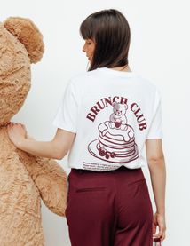 T-shirt imprimé devant/dos