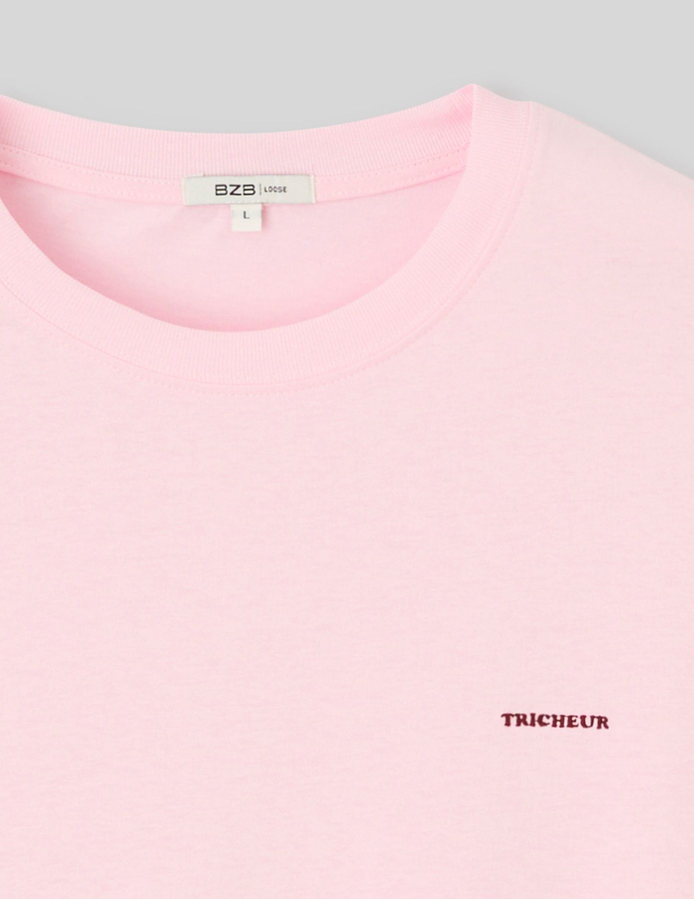 Tshirt brod&eacute; poitrine