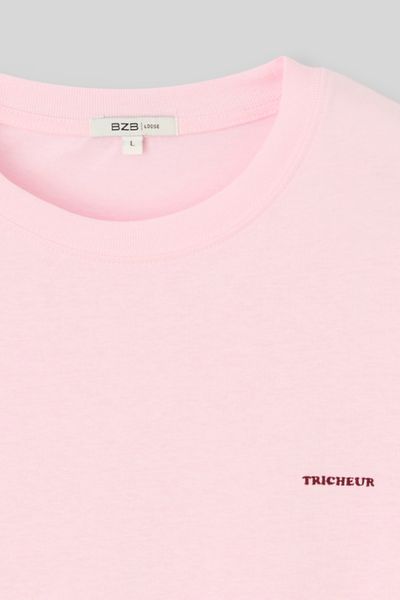Tshirt brod&eacute; poitrine