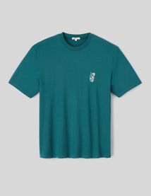 T-shirt imprim&eacute; devant dos