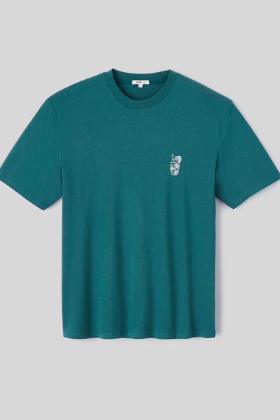 T-shirt imprim&eacute; devant dos