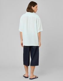 Chemise manches courtes gaze de coton