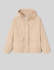 Coupe vent &agrave; capuche