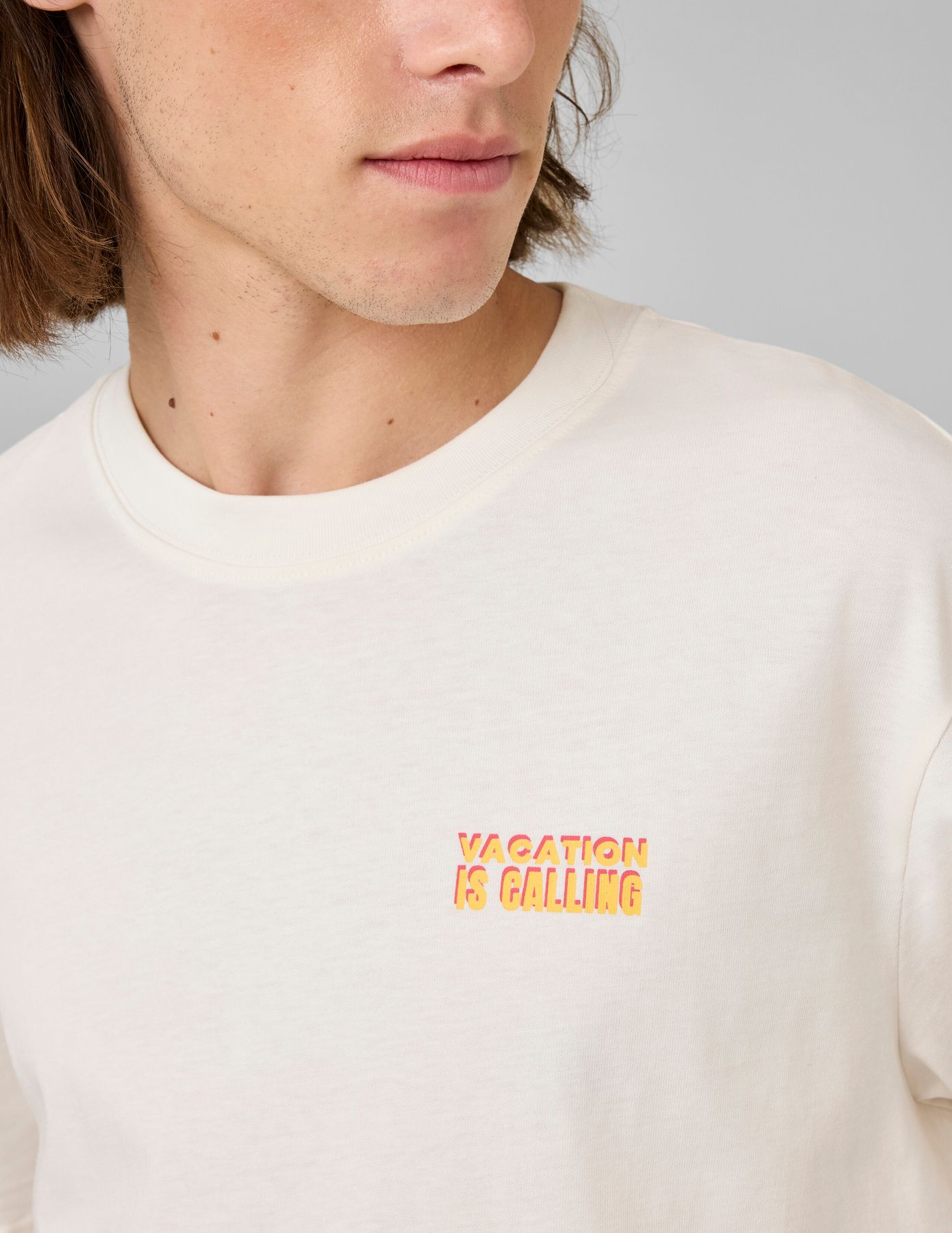 T-shirt imprim&eacute; devant/dos