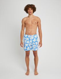 Short de bain AOP fleurs