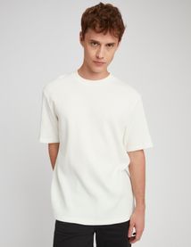 T-shirt texturé