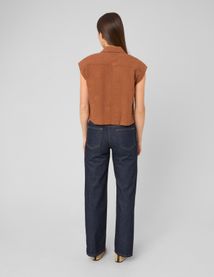 Chemise sans manches