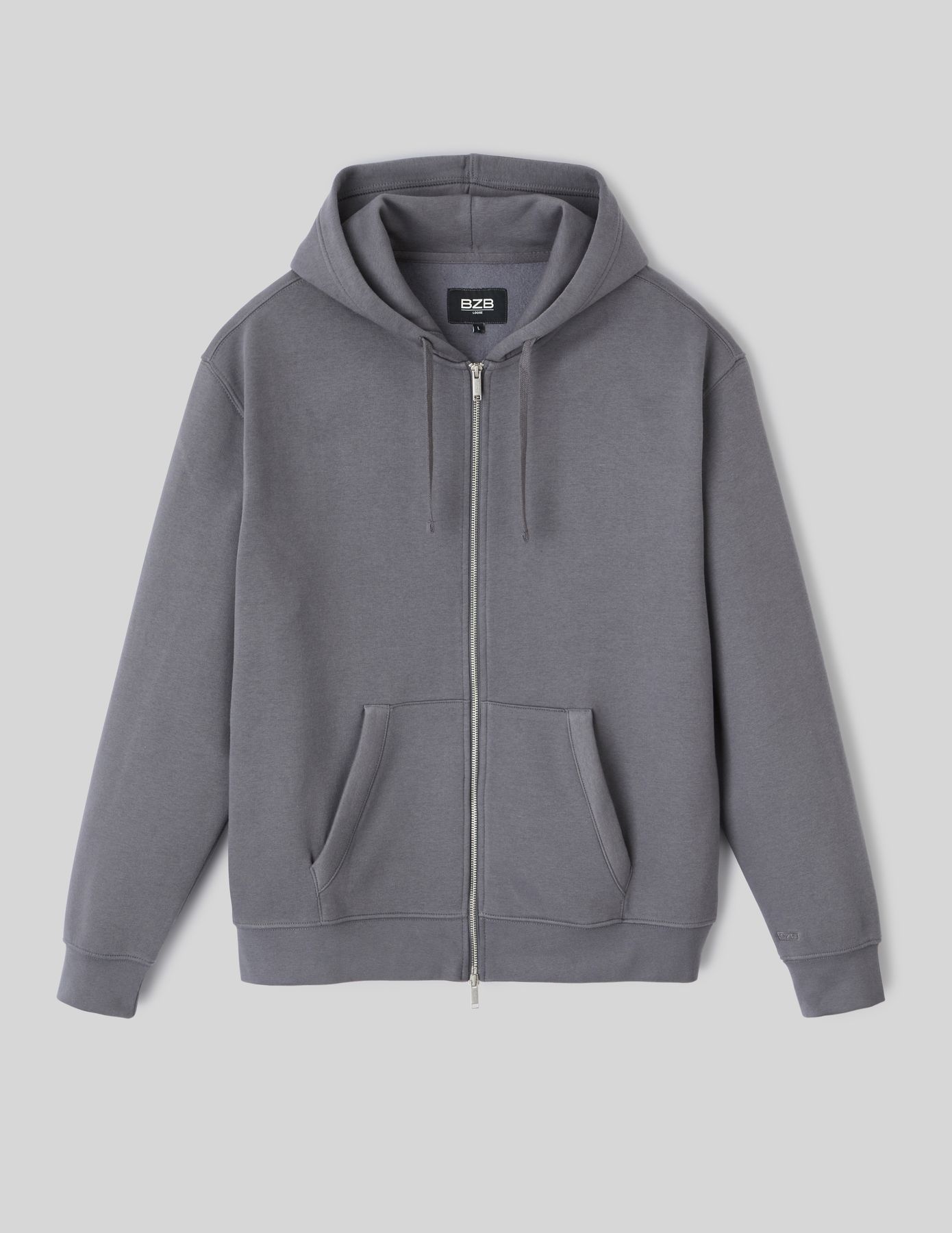 Sweat zippé ouverture double