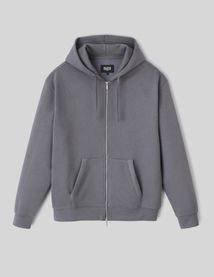 Sweat zippé ouverture double