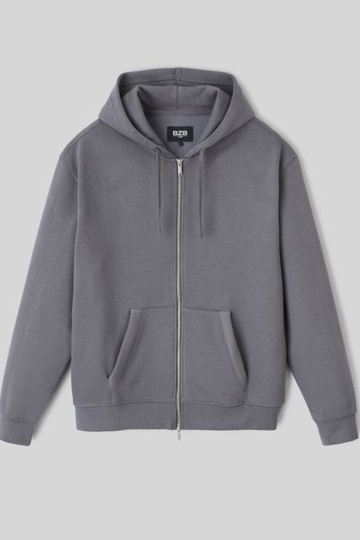 Sweat zippé ouverture double