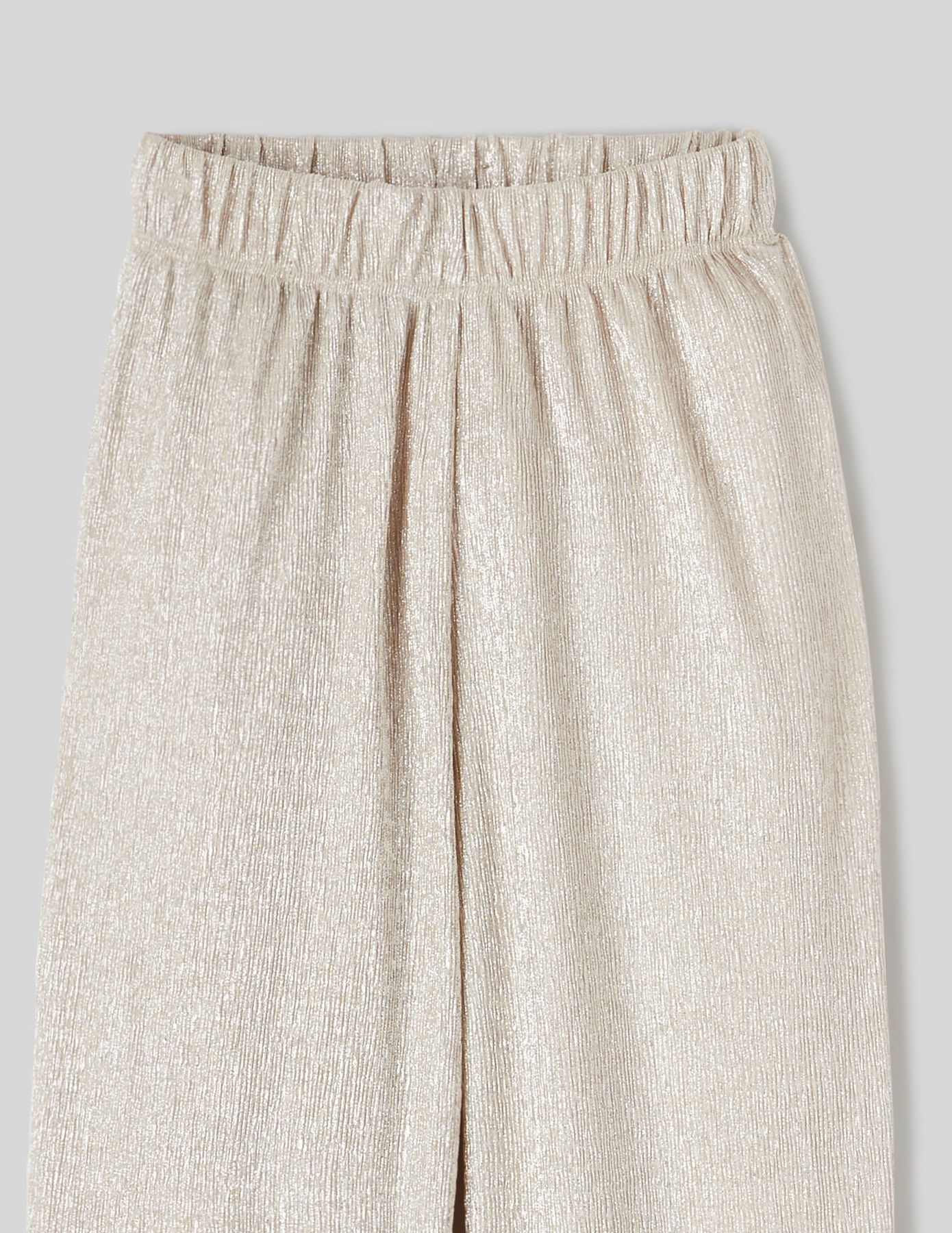 Pantalon texturé et pailleté