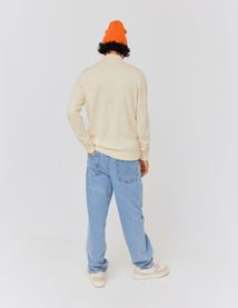Pull col roulé