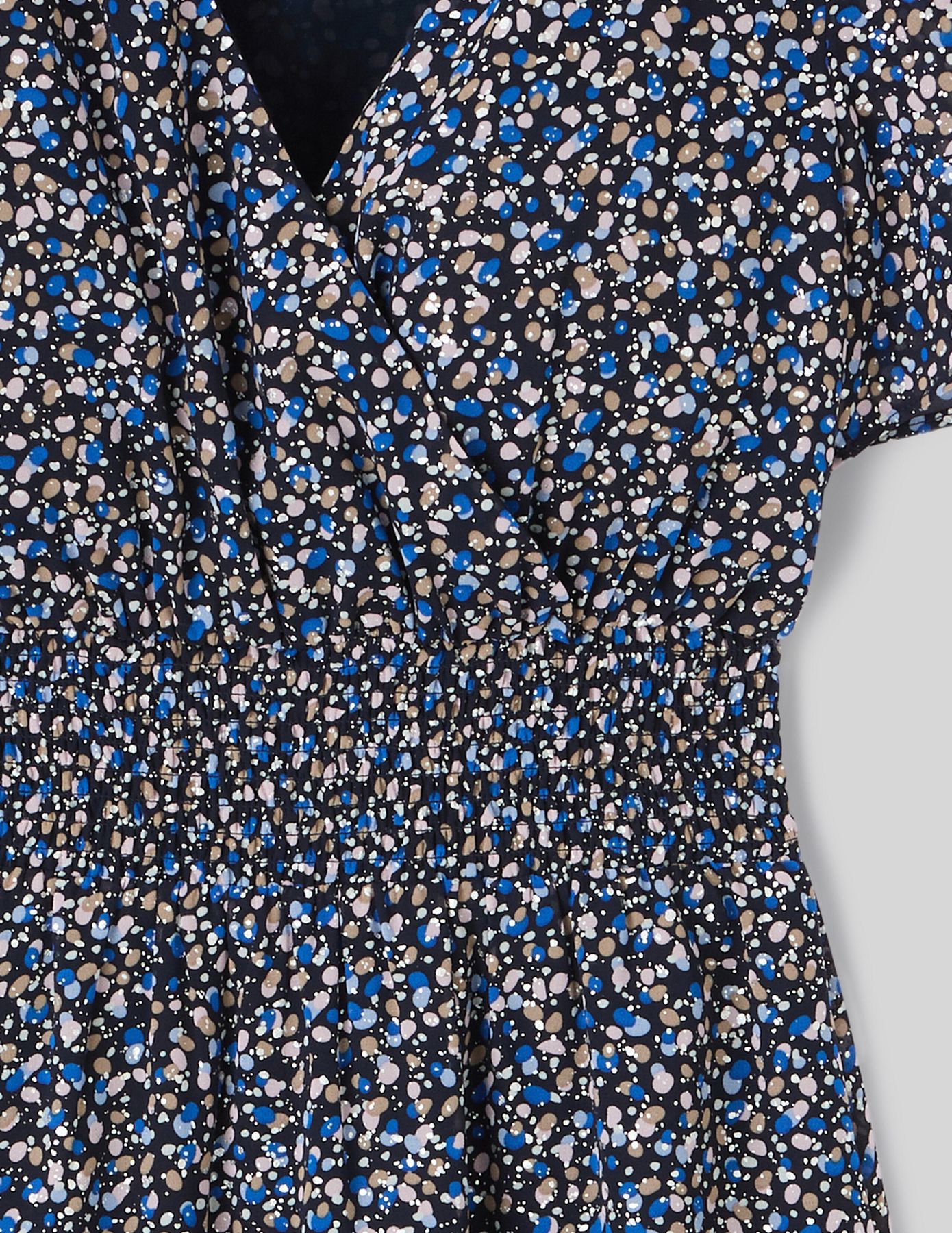 Robe courte imprimée