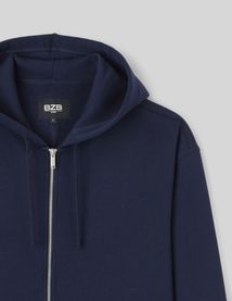 Sweat zipp&eacute; ouverture double
