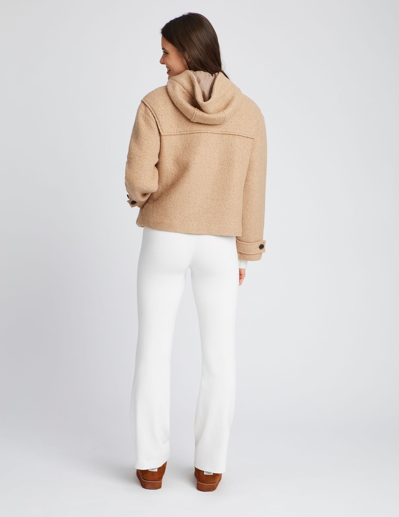 Manteau Duffle coat court