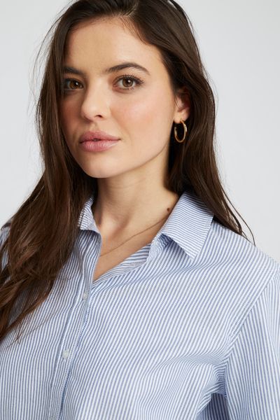 Chemise oxford rayée