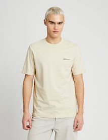 T-shirt broderie poitrine