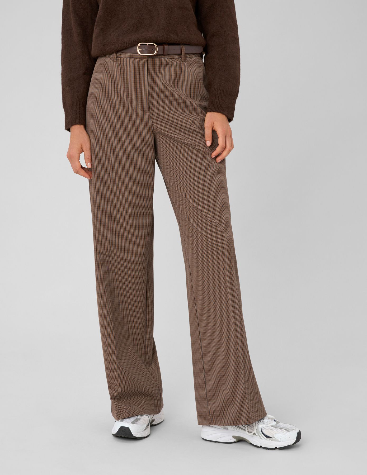 Pantalon large ceintur&eacute;
