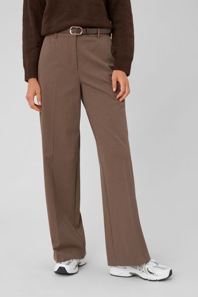 Pantalon large ceintur&eacute;