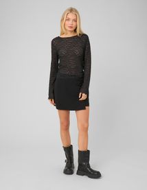 T-shirt dentelle