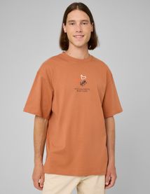 T-shirt imprim&eacute; devant / dos