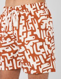 Short de bain imprim&eacute;