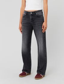 Jean straight taille basse