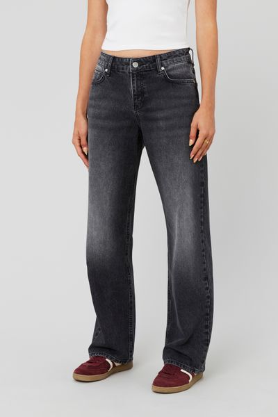 Jean straight taille basse
