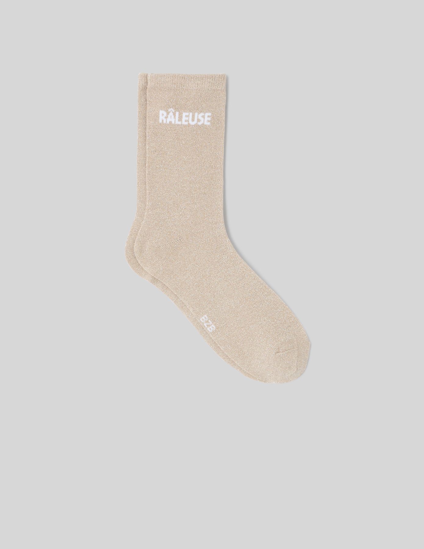 Chaussettes lurex wording