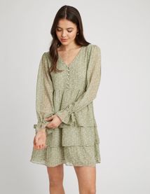 Robe courte imprimée