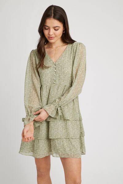Robe courte imprimée