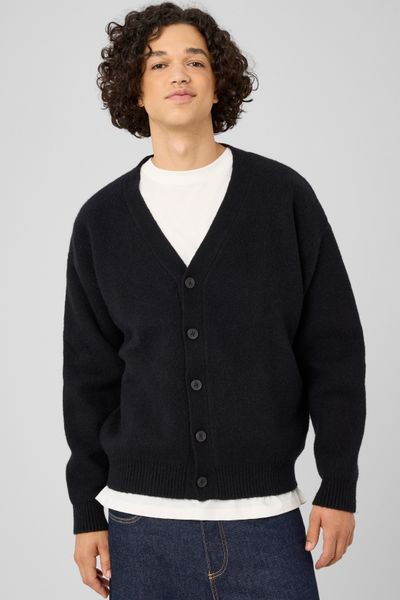 Cardigan jacquard dos