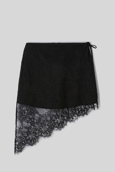 Jupe courte dentelle
