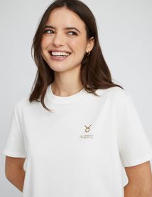 T-shirt imprimé signe astro taureau