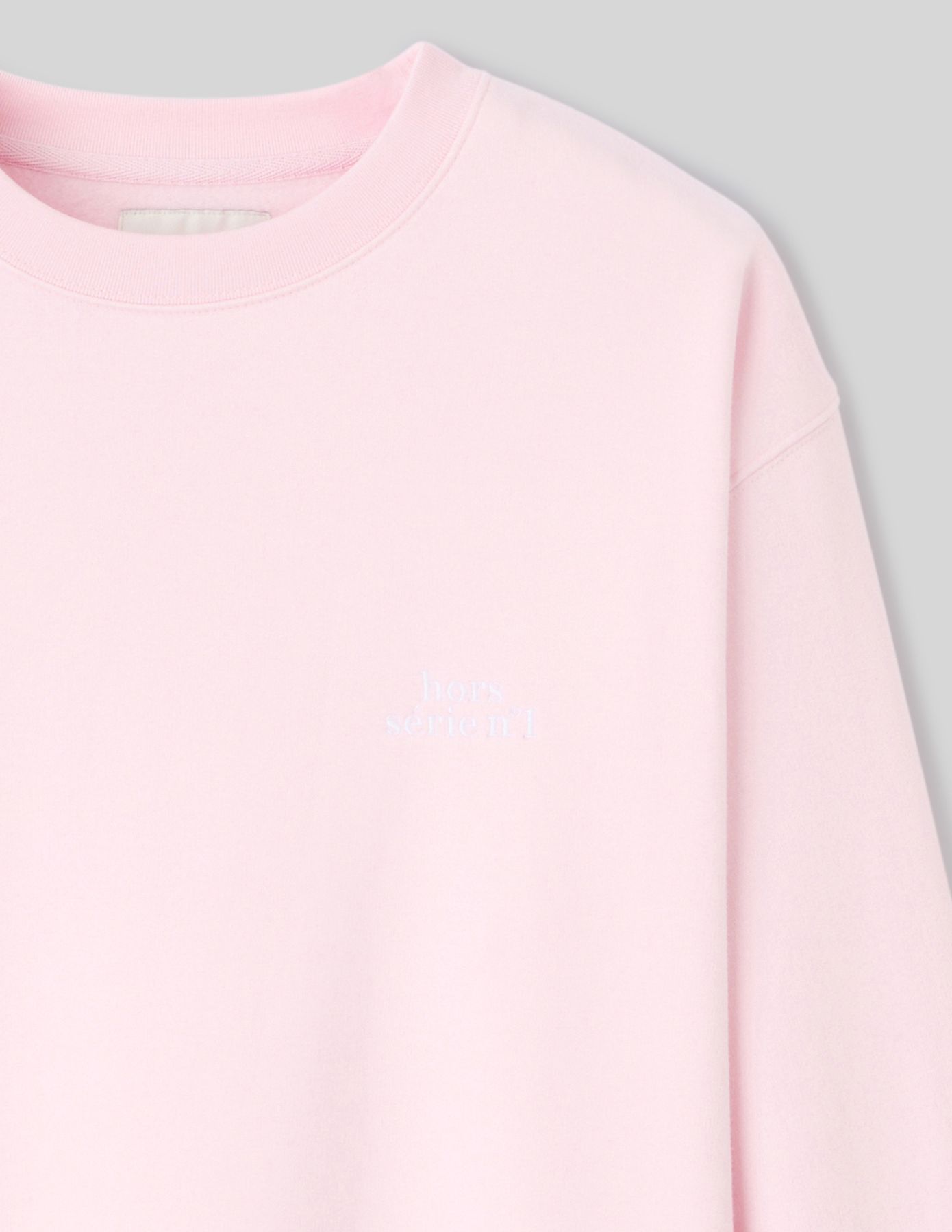 Sweat broderie devant/dos
