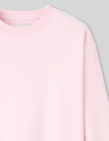 Sweat broderie devant/dos