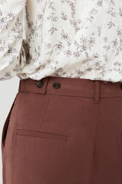 Pantalon fluide à pinces