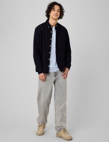 Chemise indigo