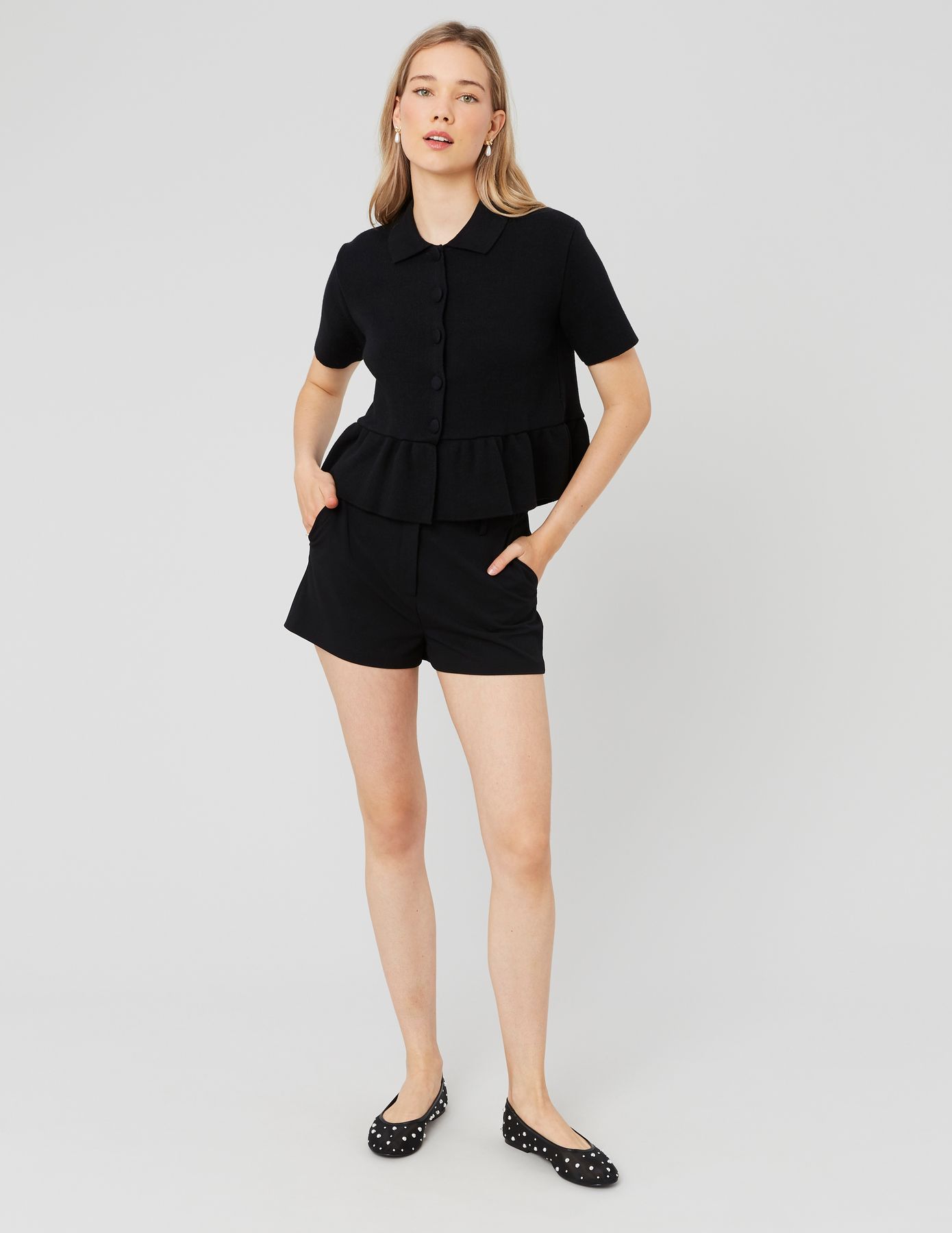 Gilet peplum