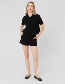 Gilet peplum