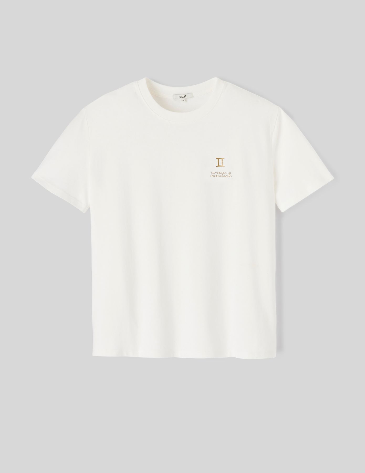 T-shirt imprimé signe astro gémeaux