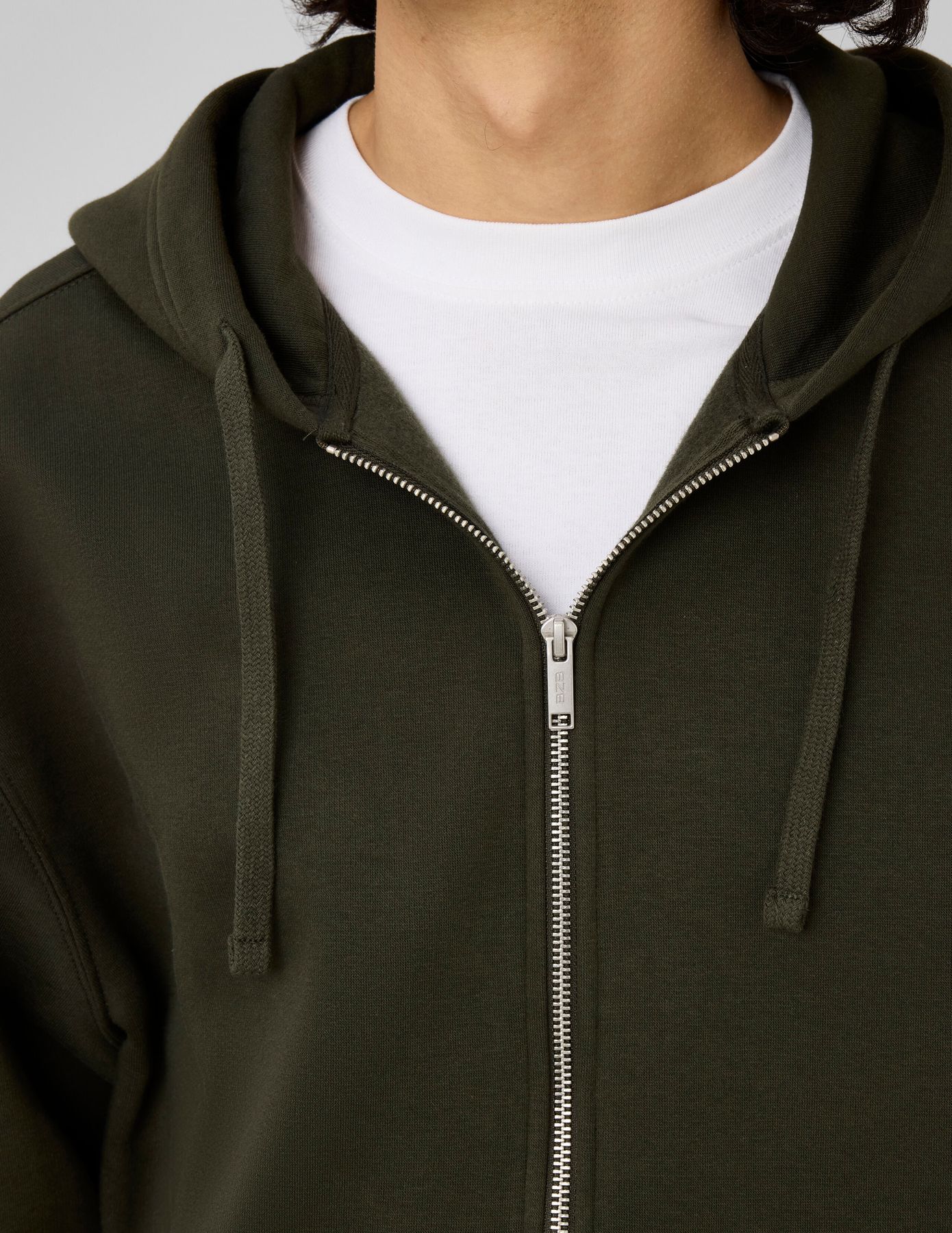 Sweat zipp&eacute; ouverture double