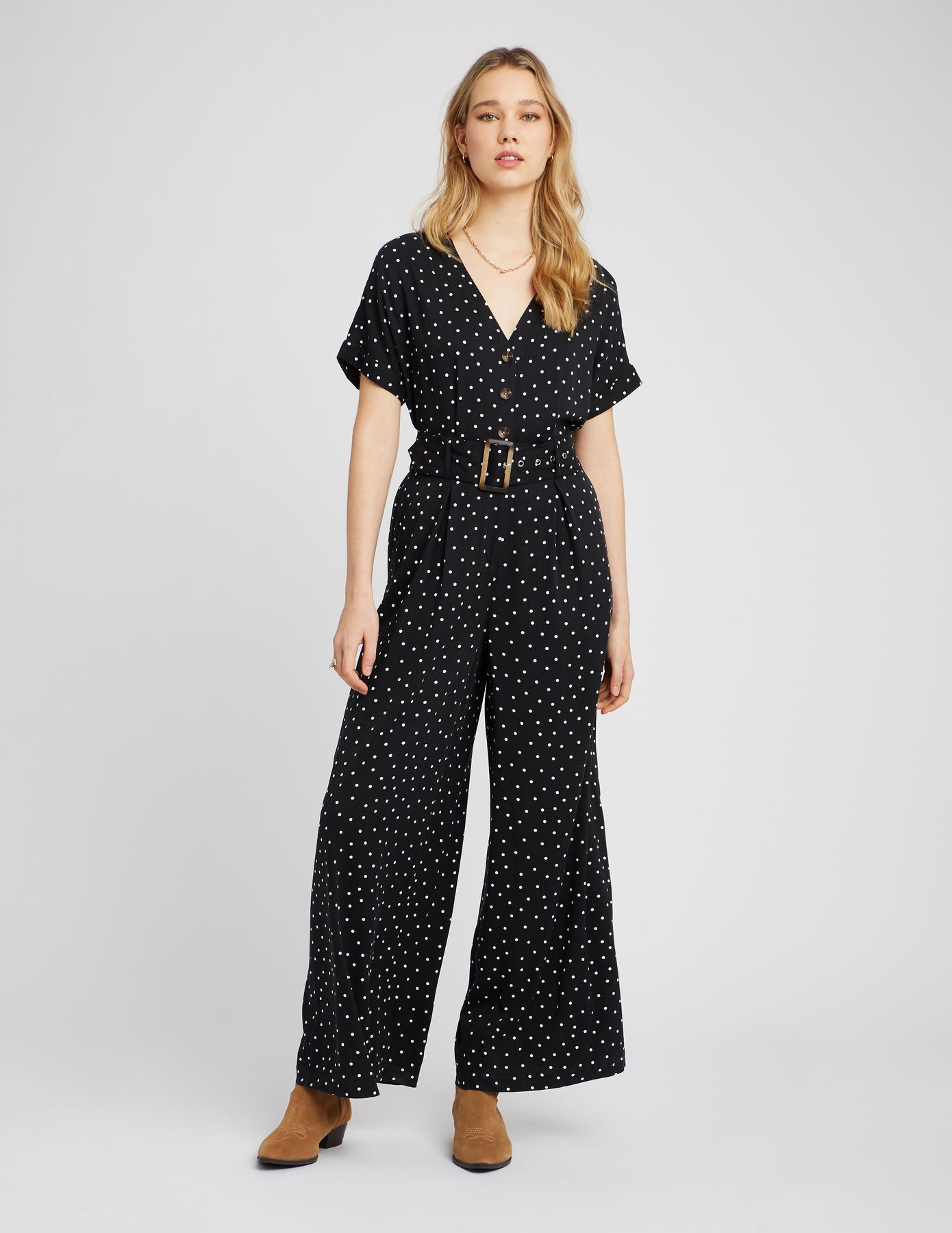 Combinaison pantalon à pois