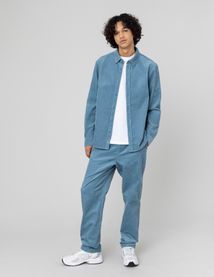 Chemise droite en velours