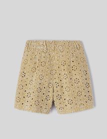 Short broderie anglaise