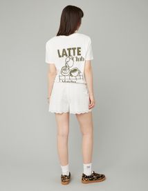 Short broderie anglaise