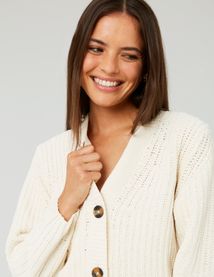 Gilet maille chenille