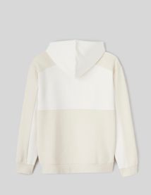 Sweat à capuche colorblock