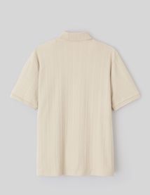 Polo maille fantaisie